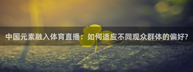 中国元素融入体育直播：如何适应不同观众群体的偏好?