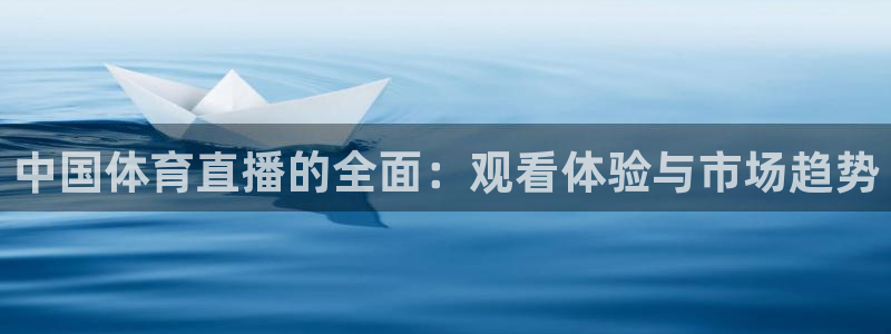 中国体育直播的全面：观看体验与市场趋势
