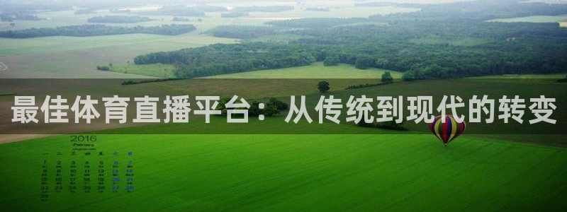 最佳体育直播平台：从传统到现代的转变